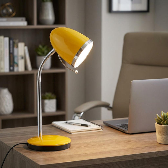 Madison Yellow Desk Lamp office image