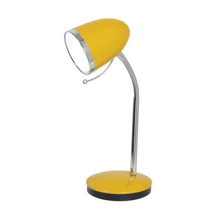 Madison Yellow Desk Lamp white background