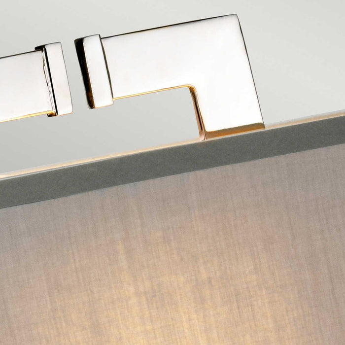 Magro 1 Light Polished Nickel Table Lamp Elstead Lighting 2
