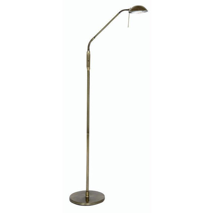 Oaks Metis Antique Brass Floor Lamp by Oaks Lighting 1