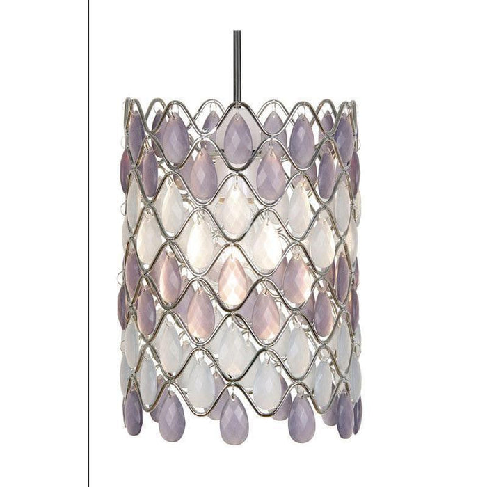 Traditional Flush & Semi Flush Ceiling Lights - Moura 2 Tone Opaque Non Electric Pendant Ceiling Light 893 OP