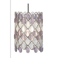 Traditional Flush & Semi Flush Ceiling Lights - Moura 2 Tone Opaque Non Electric Pendant Ceiling Light 893 OP
