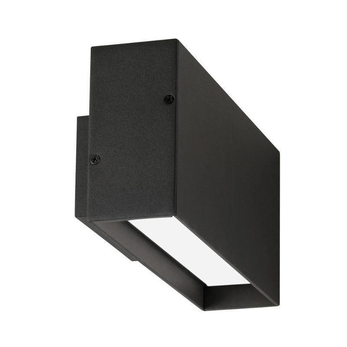 Oaks Burze Dark Grey Finish Outdoor LED Wall Light 167 DG by Oaks Lighting
