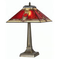 Large Tiffany Lamps - Aztec Tiffany Lamp OT 2408/14TL