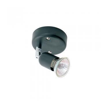 Traditional Spotlights - Bas Black Single Spotlight 4001 BK
