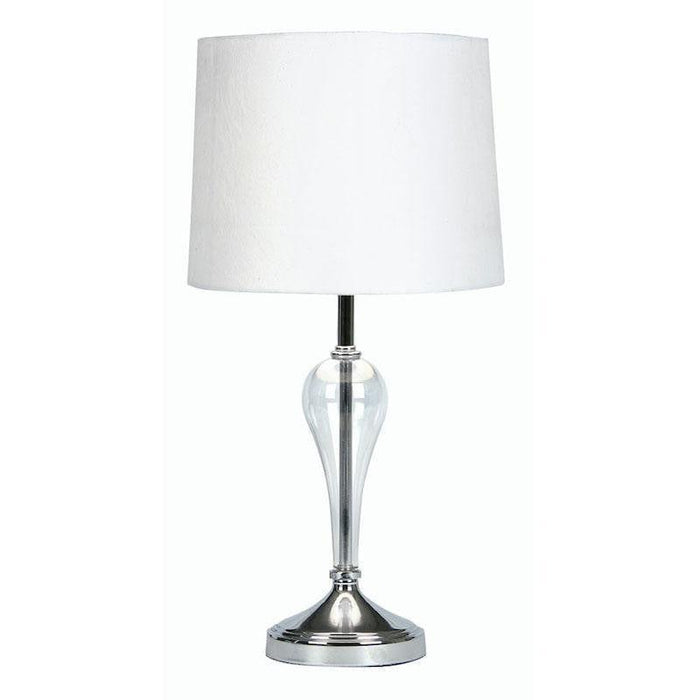 Oaks Lighting Hika Chrome Table Lamp 1