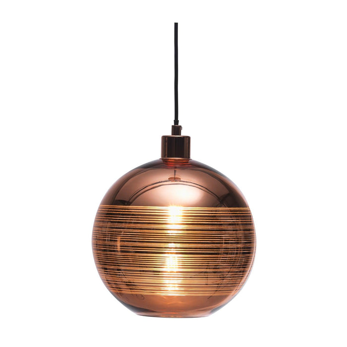 Oaks Lighting Lia Copper Plated Ceiling Pendant-Ceiling Pendant Lights-Oaks Lighting-1-Tiffany Lighting Direct