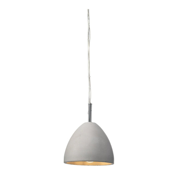 Oaks Lighting Morgen Grey Concrete Pendant-Ceiling Pendant Lights-Oaks Lighting-1-Tiffany Lighting Direct