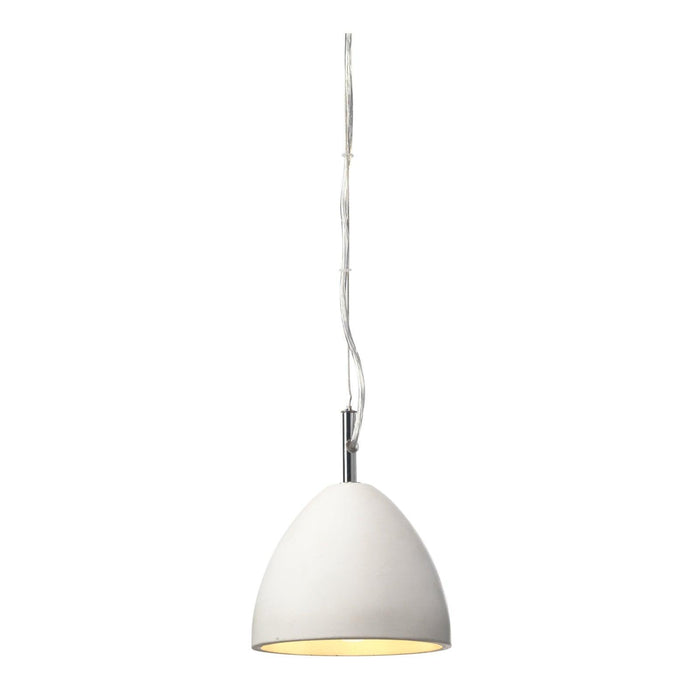 Oaks Lighting Morgen White Concrete Pendant-Ceiling Pendant Lights-Oaks Lighting-1-Tiffany Lighting Direct