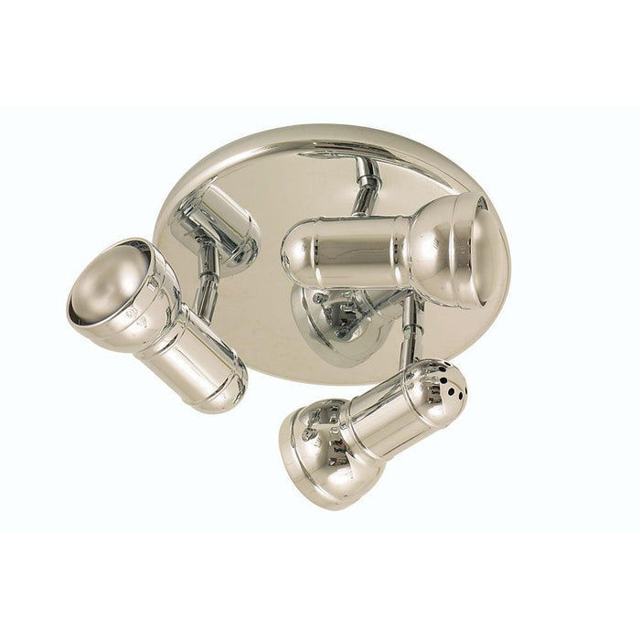 regency 3 plate spot light chrome adjustable