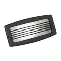 Oaks Outdoor Black Finish Recessed Grill Brick Light 070 BK by Oaks Lighting