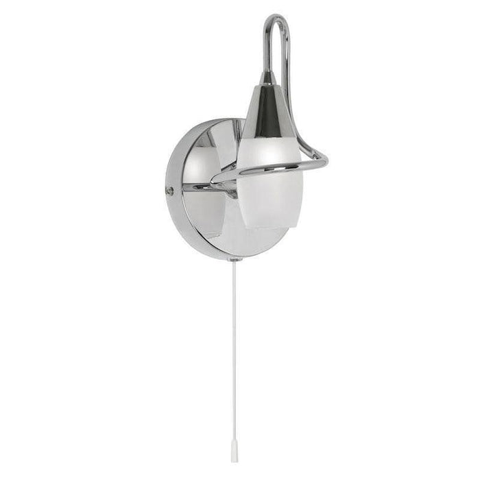 Traditional Wall Lights - Tara 1 Light chrome Wall Light 5327/1 CH