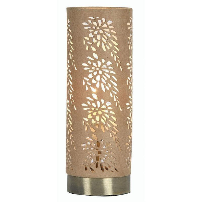 Oaks Tema Antique Brass Table Lamp 1