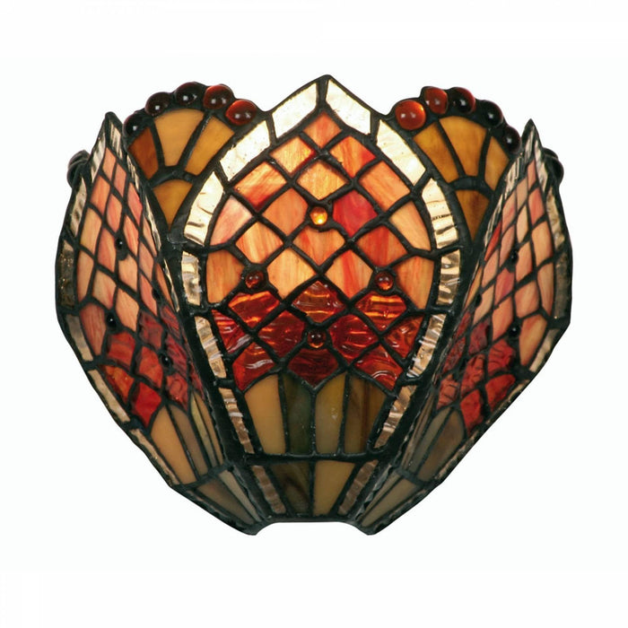 Tiffany Wall Lights - Oaks Tiffany Orsino Wall Light OT 1318 WB