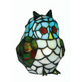 Tiffany Gift Table Lamps - Oaks Tiffany Owl Table Lamp OT 850 OWL