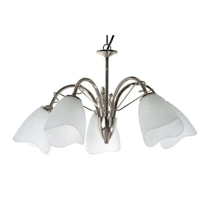 Traditional Ceiling Pendant Lights - Turin 5 Light Chrome Pendant Ceiling Light 4106/5 CH