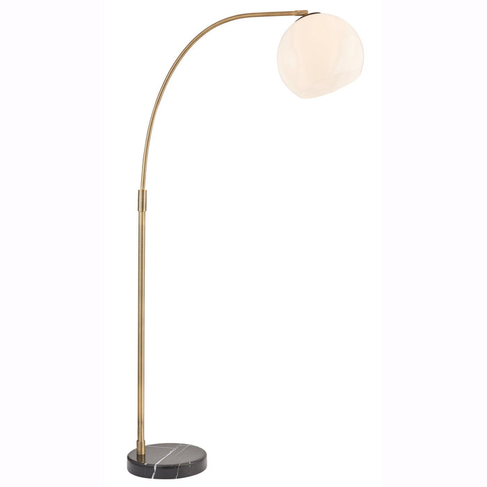 Endon Otto 1 Light Matt Brass Finish Floor Lamp by Endon Lighting 1
