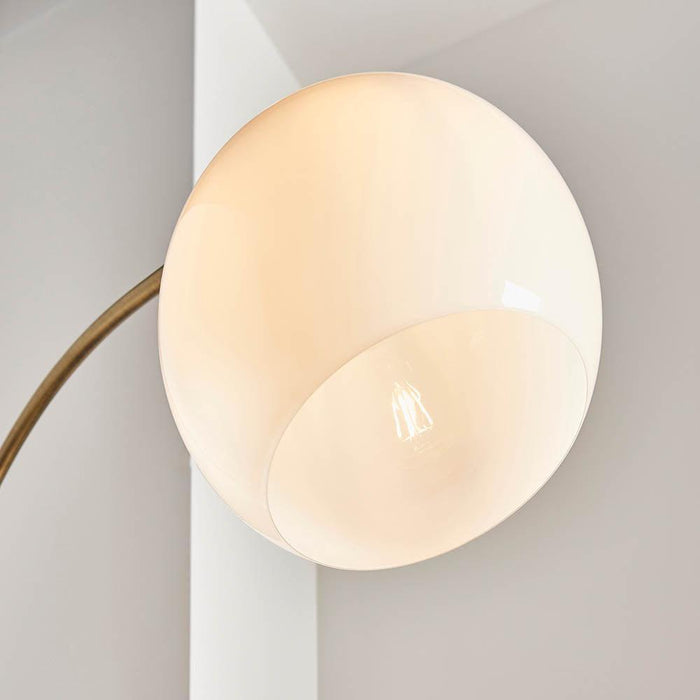 Endon Otto 1 Light Matt Brass Finish Floor Lamp by Endon Lighting 5
