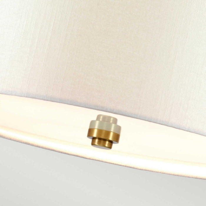 Pearce 18" Pendant with Brass Ceiling Pan Designers Light Box-Ceiling Pendant Lights-Elstead Lighting-6-Tiffany Lighting Direct