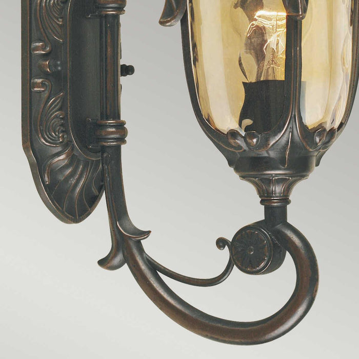 Elstead Philadelphia Old Bronze Finish Small Outdoor Uplighter Wall Exterior Wall image
