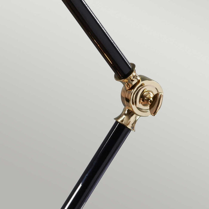 Provence Element Black & Polished Brass Table Lamp  Elstead Lighting 5