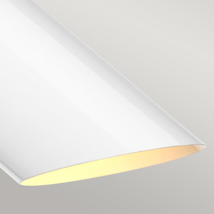 Quinto 1 Light White Aged Brass Table Lamp Elstead Lighting — lifestyle setting
