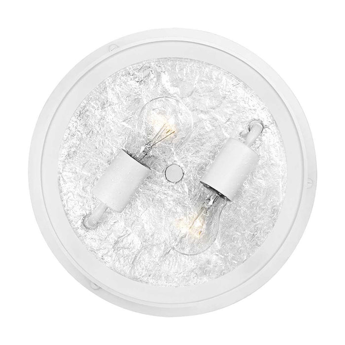 Quoizel Marblehead 2 Light Flush Outdoor Ceiling Light — side profile