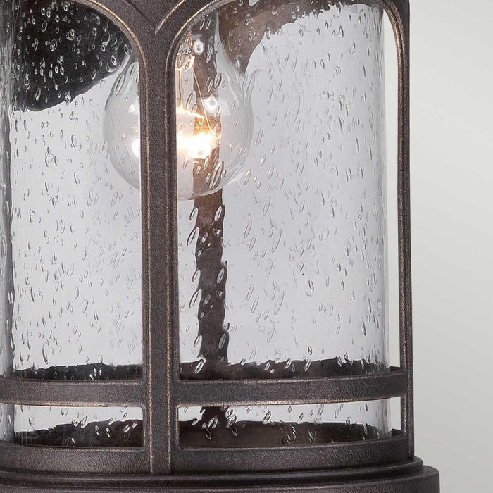 Quoizel Marblehead Medium Outdoor Wall Light by exterior wall image