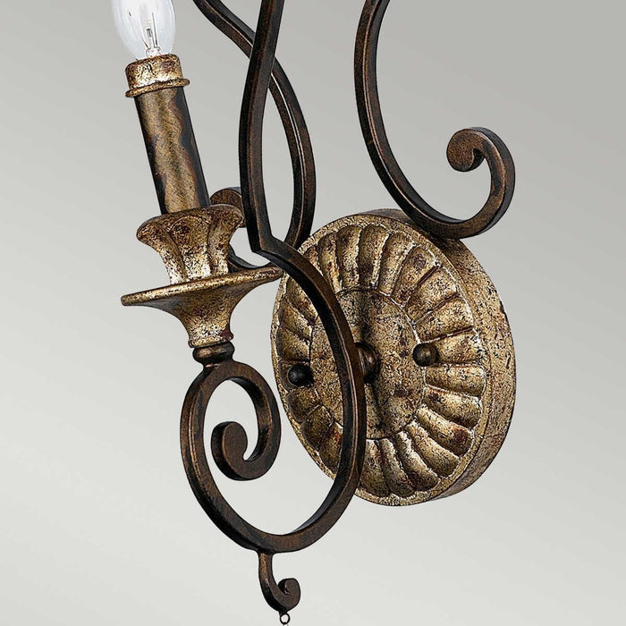 Traditional Wall Lights - Quoizel Marquette 1lt Wall Light QZ-MARQUETTE1 dining room close up