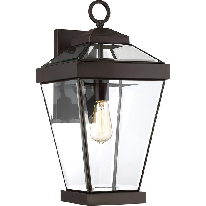 Quoizel Ravine Large Western Bronze Outdoor Wall Lantern 1