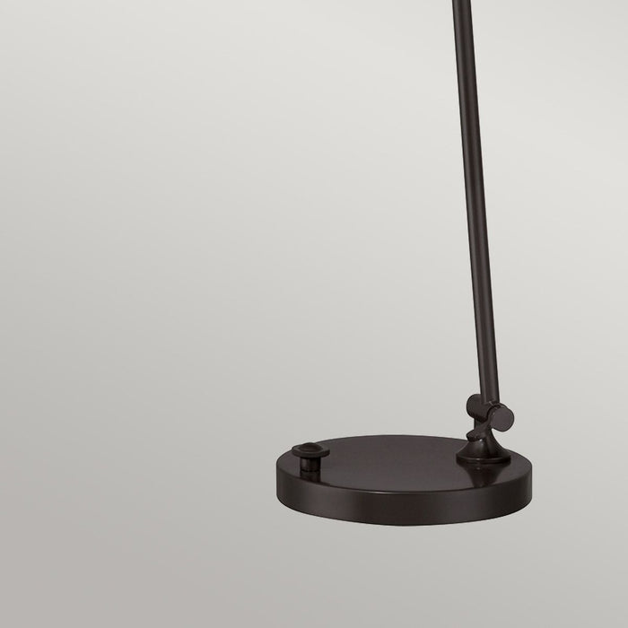 Quoizel Spencer LED Bronze Table Lamp — additional angle