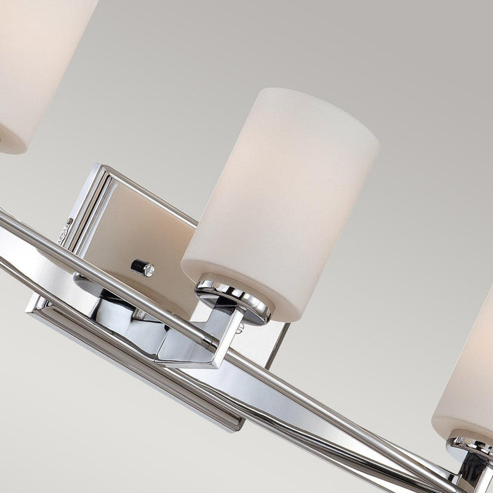 Quoizel Taylor 3 Light Above Mirror Chrome Bathroom Light — additional angle
