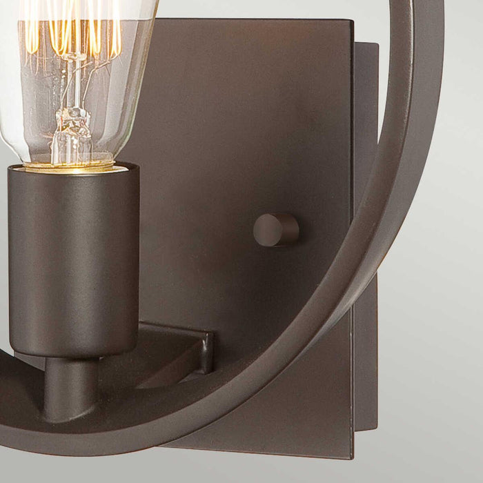Traditional Wall Lights - Quoizel Theater Row Brass Wall Light QZ-THERTERROW1WT close up
