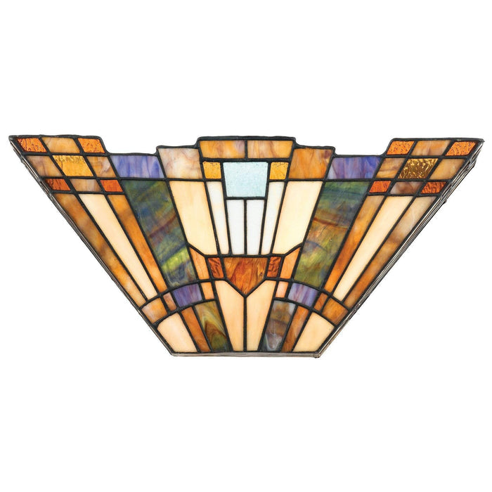 Tiffany Wall Lights - Quoizel Tiffany Inglenook Wall Lamp QZ/INGLENOOK/WU