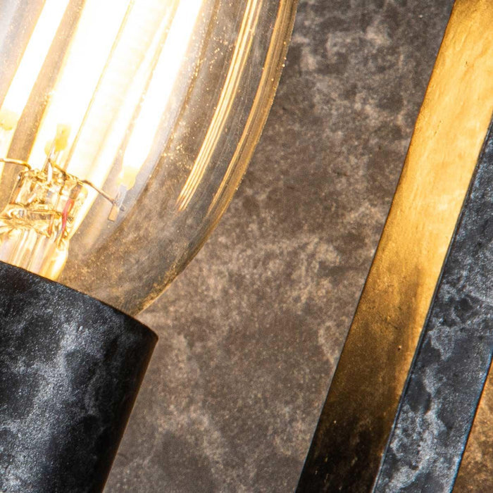Quoizel Vanguard 2 Light Black Wall Light — product detail