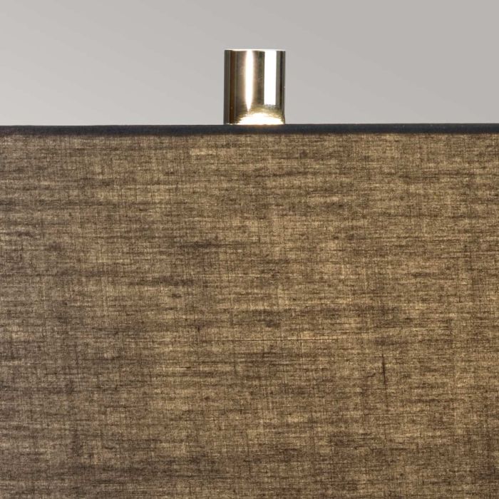 Ribbon 1 Light Polished Chrome Table Lamp Elstead Lighting — lifestyle setting