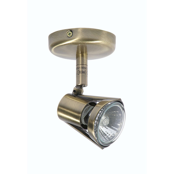Romore Antique Brass Finish Single Kitchen Spotlight — alternate view