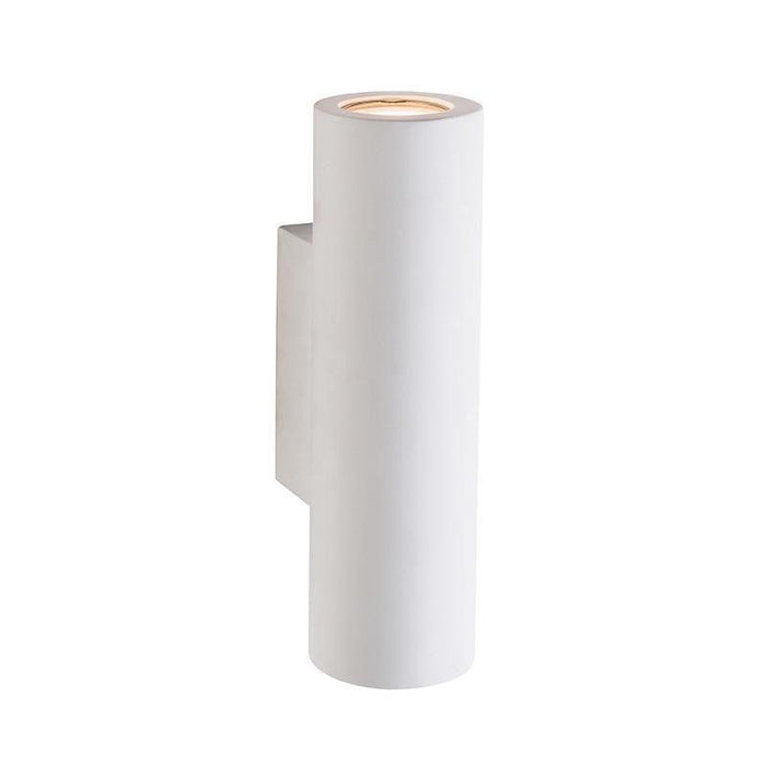 salvo white plaster led wall lightby saxby lighting