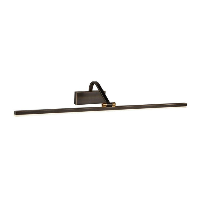 Bilbao LED Black Brushed Gold Picture Light,5551-70BG,Searchlight Lighting,1
