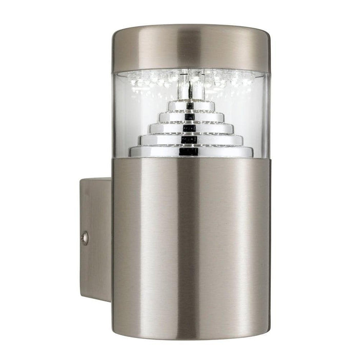 brooklyn led stainless steel outdoor wall light