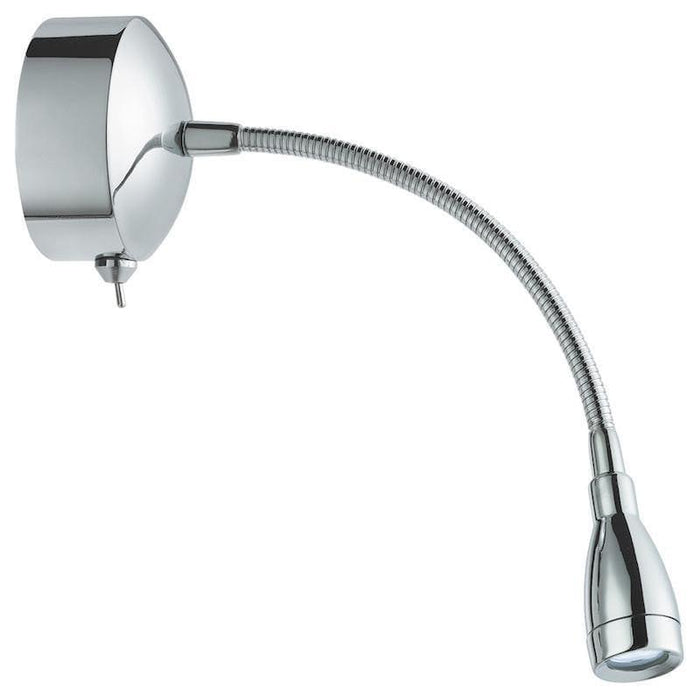 Picture Lights - Searchlight Chrome Finish Flexible 6 LED Picture Light 9917 CC