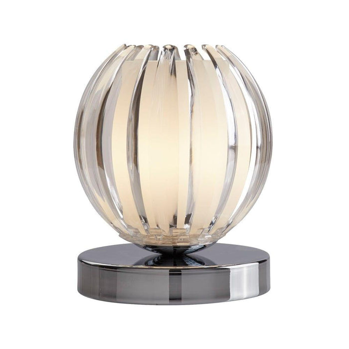 Searchlight Claw Chrome & Clear Acrylic Touch Table Lamp 1