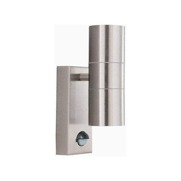 stainless steel up downlighter led outdoor pir wall light by searchlight Lighting, LED Lamp Bulb Guide