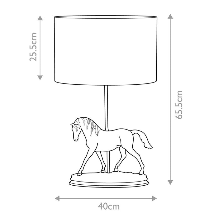 Spirit 1 Light Bronze Table Lamp With Natural Oval Shade — close-up detail