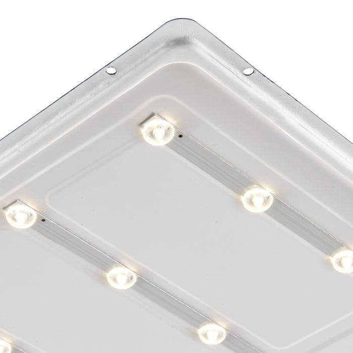 stratus pro led t bar ceiling light 40w cool white by saxby lighting, close up image 41