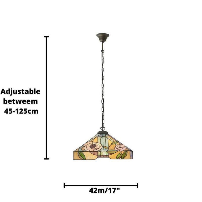 willow medium tiffany celing pendant light LED Lamp Bulb Guide
