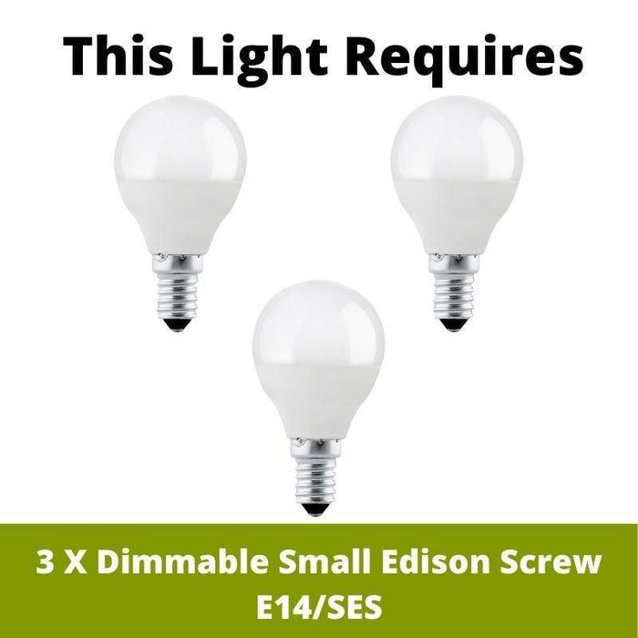 windsor 3 light graphite wall light elstead lighting LED Lamp Bulb Guide