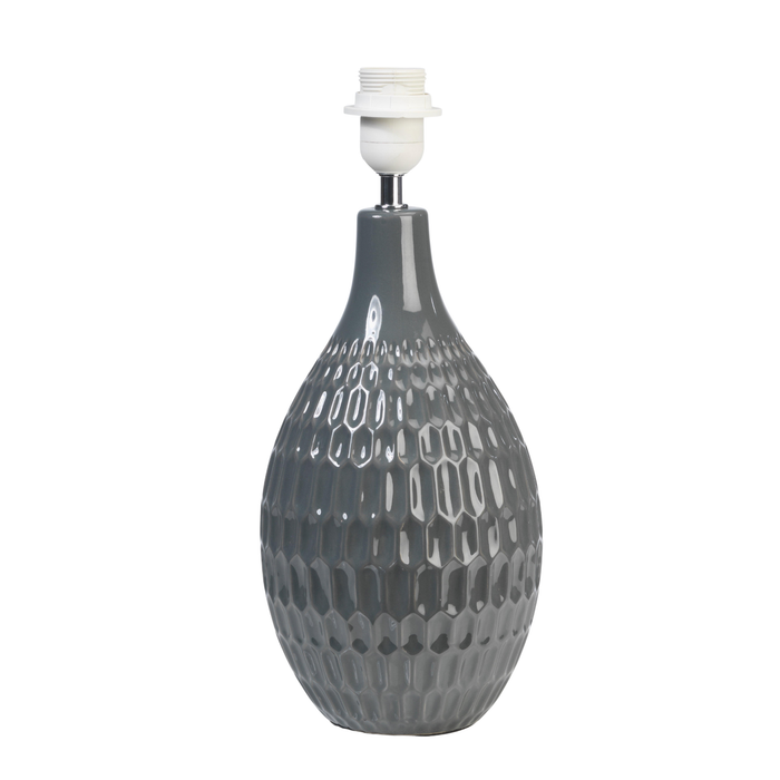 Yarra Grey Ceramic Table Lamp — alternate view