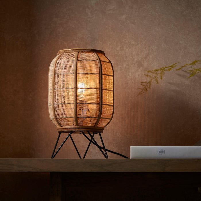 Zaire 1 Light Table Lamp-Endon Lighting-Living-Room-Tiffany Lighting Direct-[image-position]